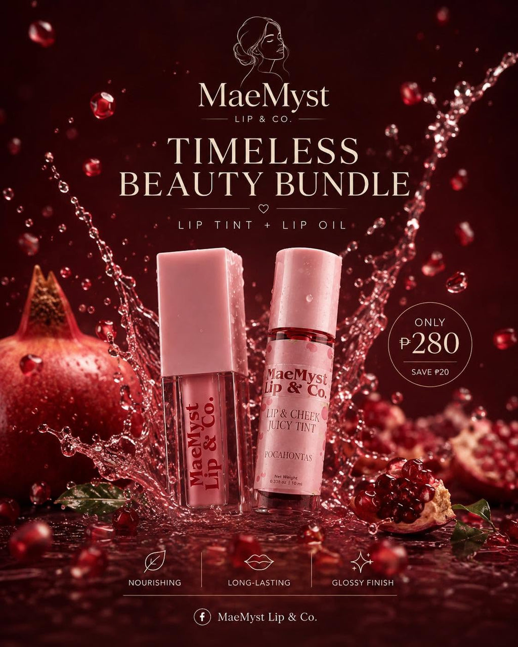 Timeless Beauty Bundle - Belle + Magic Lip Oil